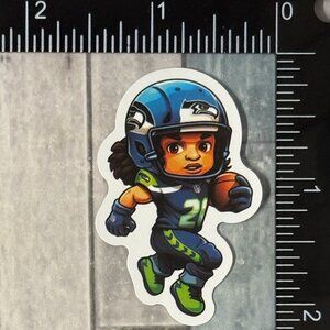 🌀10/$10🌀 Adorable Football Gameday Reusable Waterproof Vinyl Sticker Decal